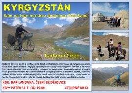 31.1. Promítání – Kyrgyzstán: Sám na kole horskou divočinou Ťan Šanu